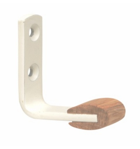 [1-8451-1] Jashaak Gebogen Houten Top - 50mm - Wit