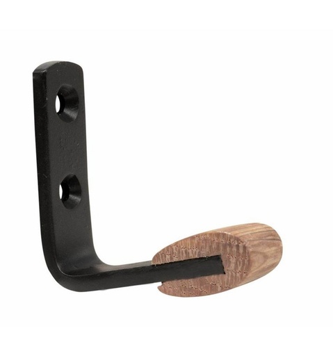 [1-8451-2] Jashaak Gebogen Houten Top - 50mm - Zwart