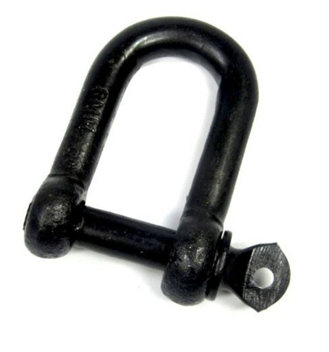 [S-0516-18-12] Kelf Recht Zwart 12mm