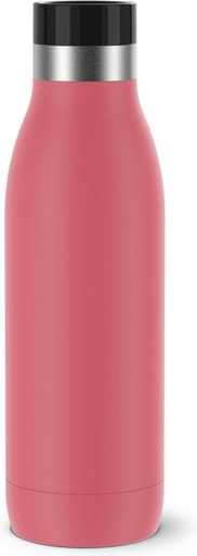 [N3110410] Tefal Isoleerfles Basic 0.5L Koraal Bludrop Drukknop