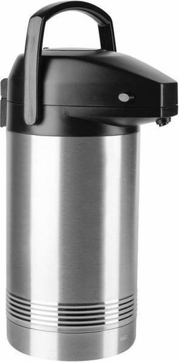 [K3150114] Tefal PRESIDENT Pompkan 3L Zwart RVS