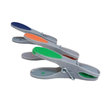[104058] WASKNIJPERS SOFTGRIP Kunststof 24st