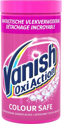 Vanish Oxi Action Colour Safe Base Poeder - Voor Witte & Gekleurde Was - 1,5 kg