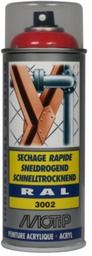 [07096] MOTIP INDUSTRIAL LAK HOOGGLANS RAL 3002 KARMIJNROOD 400ML