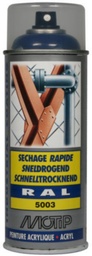 [07001] MOTIP INDUSTRIAL LAK HOOGGLANS RAL 5003 SAFFIERBLAUW 400ML