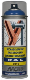 [07004] MOTIP INDUSTRIAL LAK HOOGGLANS RAL 5010 ENZIAN BLAUW 400ML