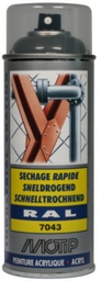 [07027] MOTIP INDUSTRIAL LAK HOOGGLANS RAL 7043 VERKEERS GRIJS 400ML